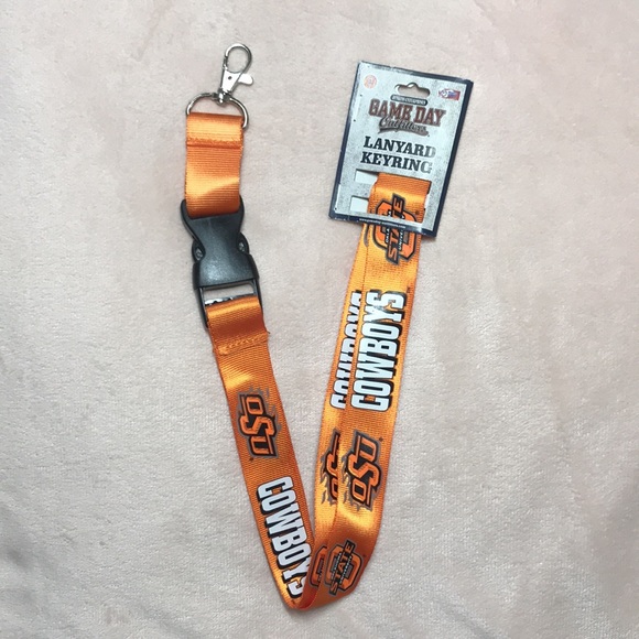 Gameday Outfitters OSU (Cowboys) Lanyard Keyring - Picture 1 of 6